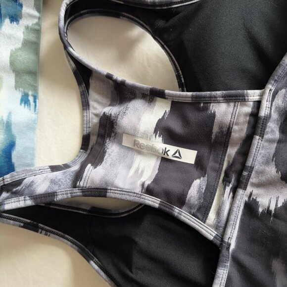 Reebok Sport's Bras, Set of 3, XXL, Camo/Multicolor - Picture 2 of 8